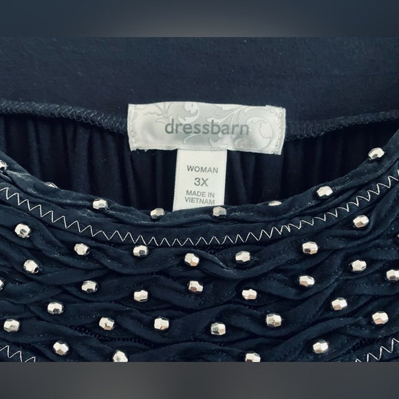 Dress Barn Metallic Sleeveless Blouse - Picture 3 of 6